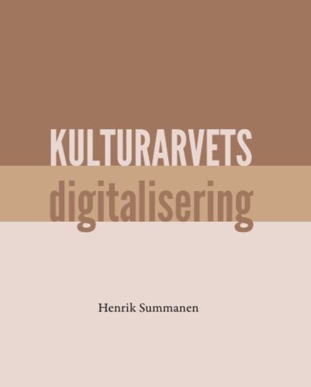 Bokomslag, Kulturarvets digitalisering
